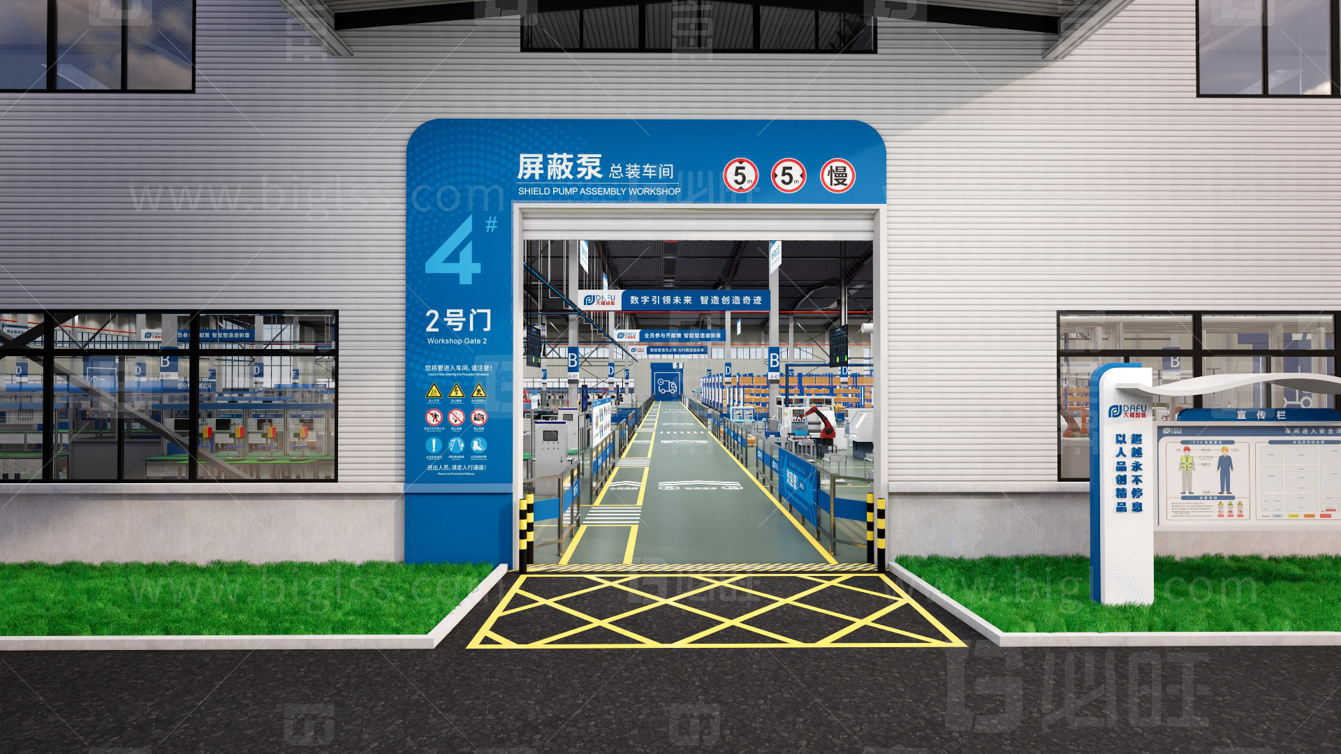 工廠目視化，車間目視化，目視化設(shè)計(jì)，空間設(shè)計(jì)