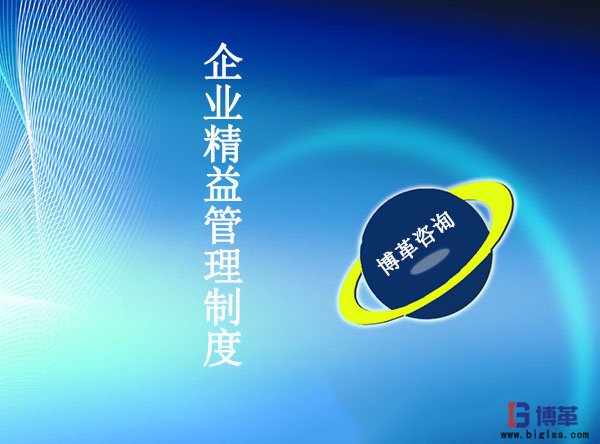 企業(yè)精益管理制度 企業(yè)精益管理制度
