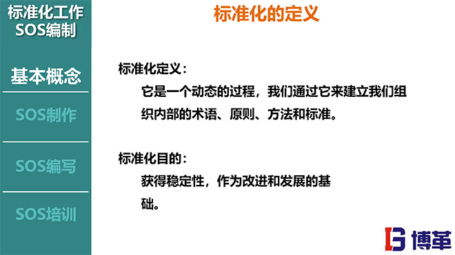 標準化作業(yè)SOS編寫方法培訓課件 標準化作業(yè)SOS編寫方法培訓課件