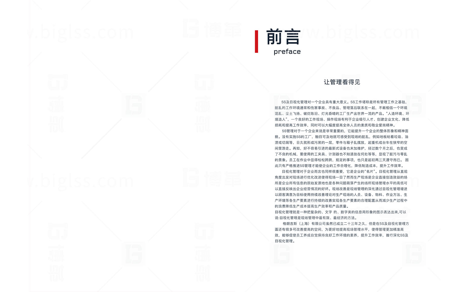 格朗吉斯 目視化設(shè)計(jì) 上海博革 博革咨詢 格朗吉斯 目視化設(shè)計(jì) 上海博革 博革咨詢